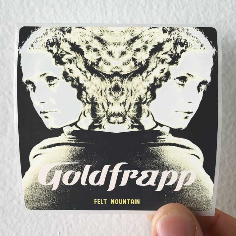 Goldfrapp Felt Mountain 1 Album Cover Sticker