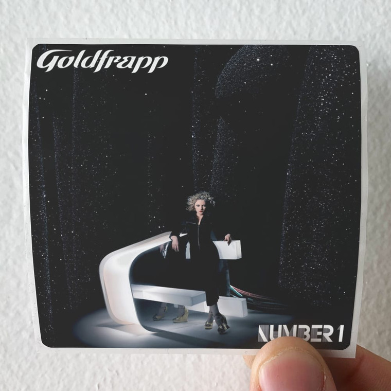 Goldfrapp Number 1 1 Album Cover Sticker
