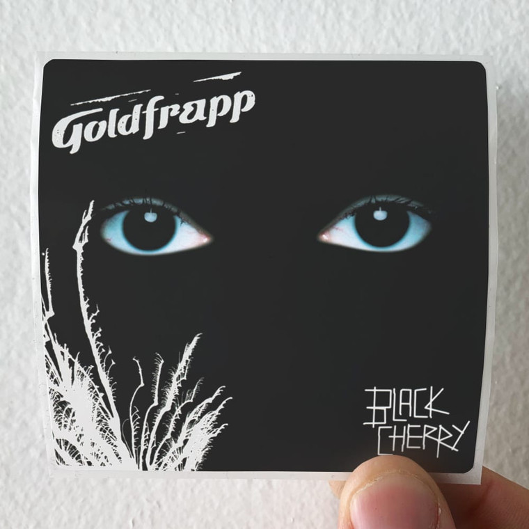 Goldfrapp Black Cherry Album Cover Sticker