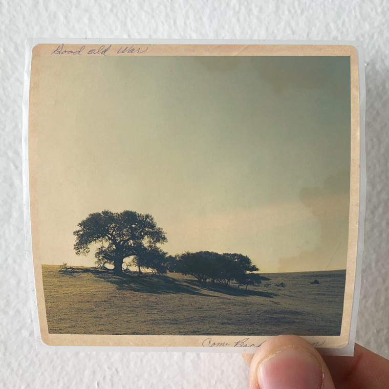 Good Old War Come Back As Rain Album Cover Sticker