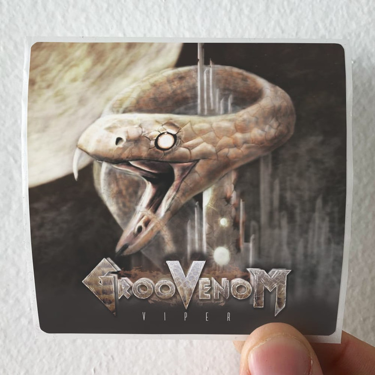 GrooVenoM Viper Album Cover Sticker
