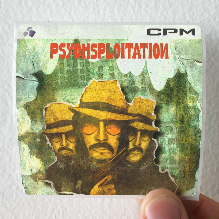 Garry Cobain Psychsploitation Album Cover Sticker