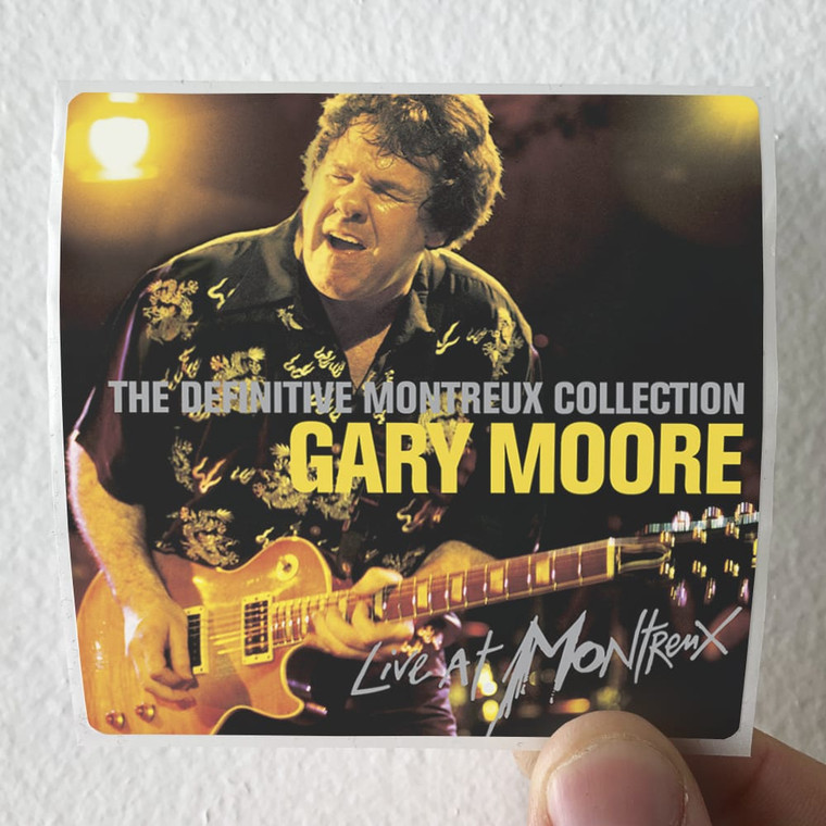 Gary Moore The Definitive Montreux Collection Live At Montreux Album Cover Sticker