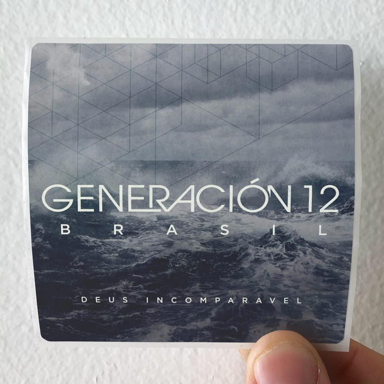 Generacion 12 Deus Incomparvel Album Cover Sticker