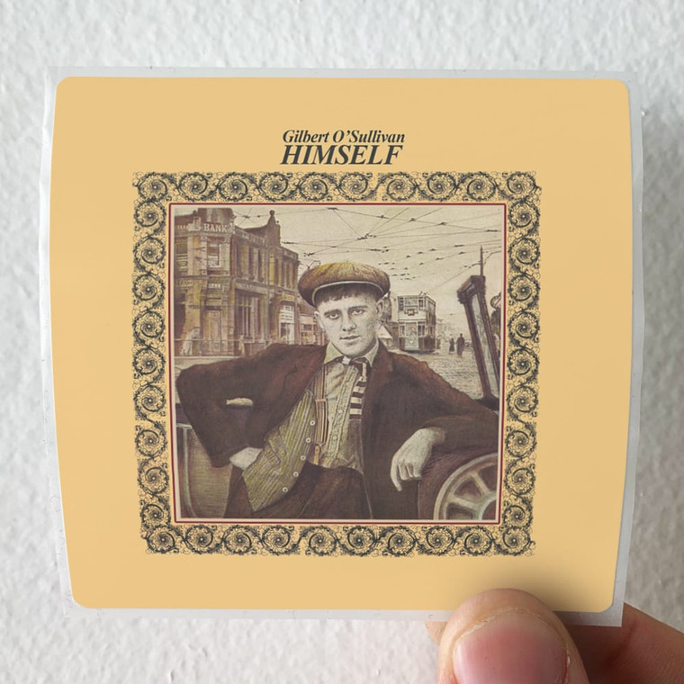 Gilbert OSullivan Himself 1 Album Cover Sticker