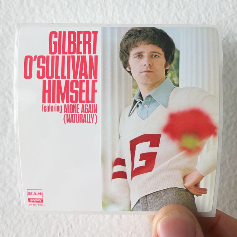 Gilbert OSullivan Himself Album Cover Sticker