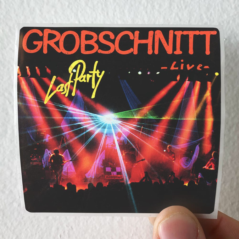 Grobschnitt Last Party Live Album Cover Sticker
