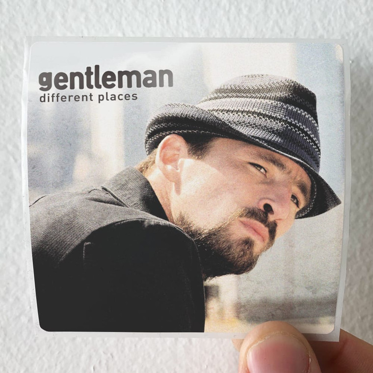 Gentleman Different Places Album Cover Sticker