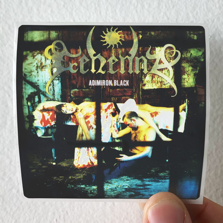 Gehenna Adimiron Black 1 Album Cover Sticker
