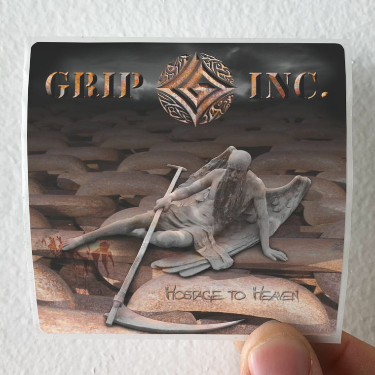 Grip Inc Hostage To Heaven Album Cover Sticker