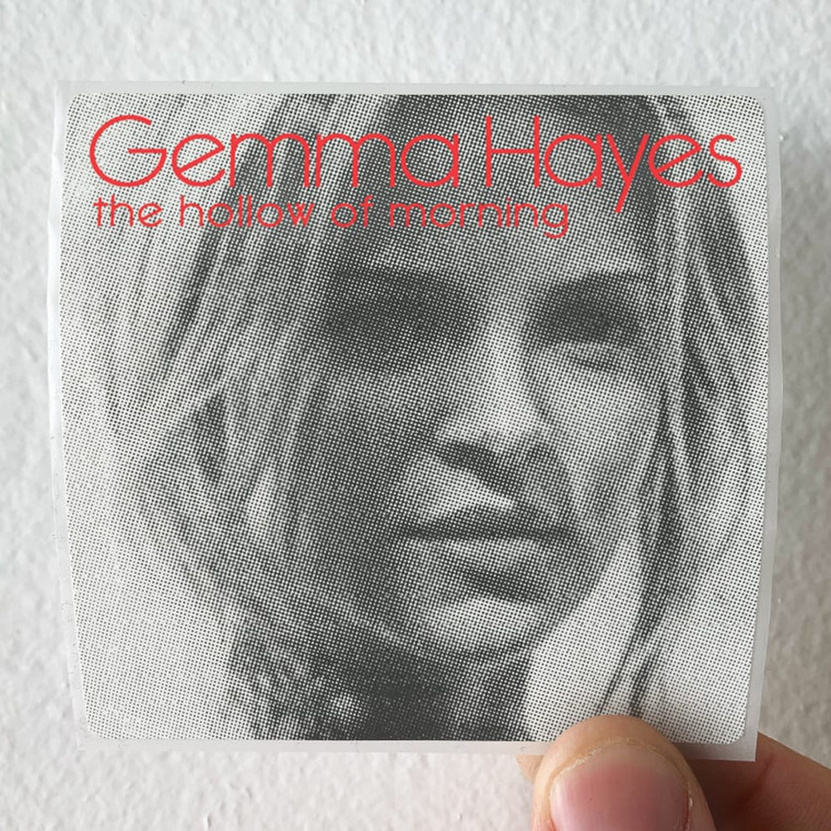 Gemma Hayes The Hollow Of Morning Album Cover Sticker