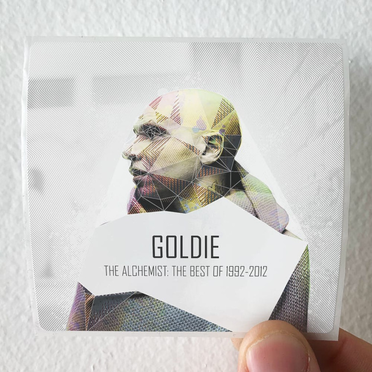 Goldie The Alchemist The Best Of Goldie 1992 2012 Album Cover Sticker