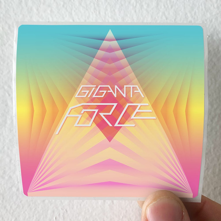 Giganta Force Album Cover Sticker