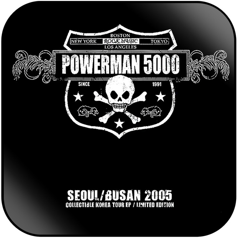 Powerman 5000 The Korea Ep Album Cover Sticker Album Cover Sticker