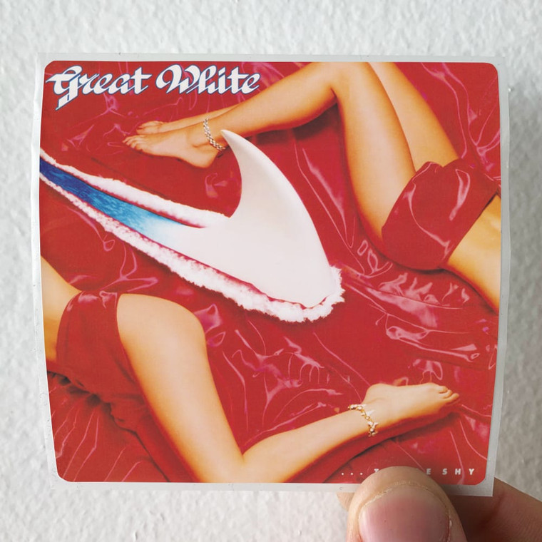 Great White Twice Shy 1 Album Cover Sticker