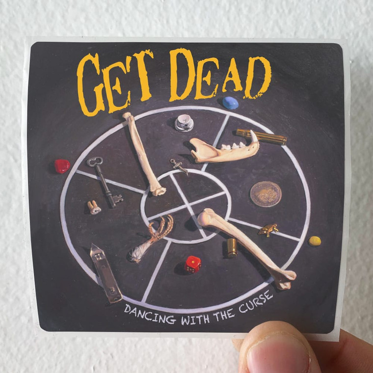 Get Dead Dancing With The Curse Album Cover Sticker