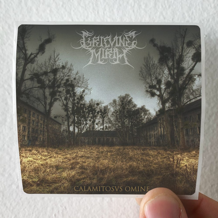 Grieving Mirth Calamitosvs Omine Album Cover Sticker