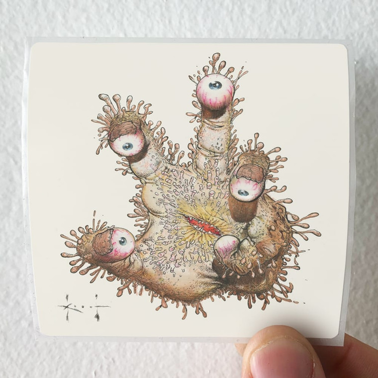 Giant Squid The Ichthyologist Album Cover Sticker Giant Squid The Ichthyologist Album Cover Sticker