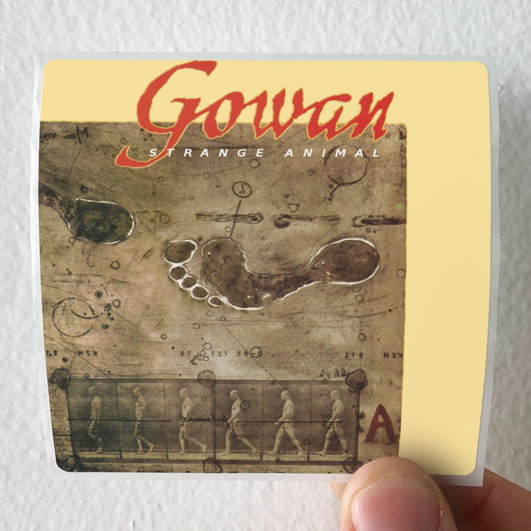 Gowan Strange Animal Album Cover Sticker