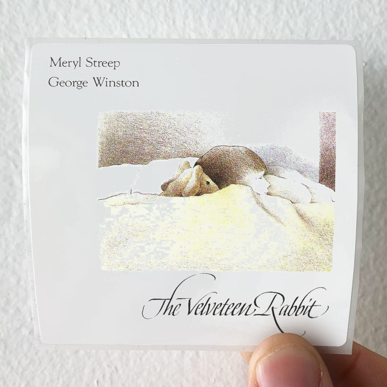 George Winston The Velveteen Rabbit Album Cover Sticker