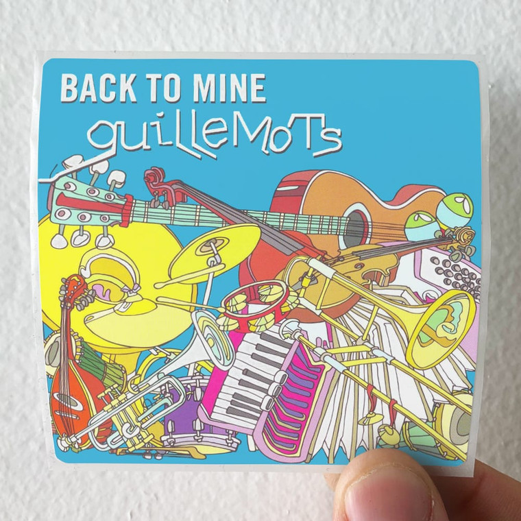 Guillemots Back To Mine Guillemots Album Cover Sticker