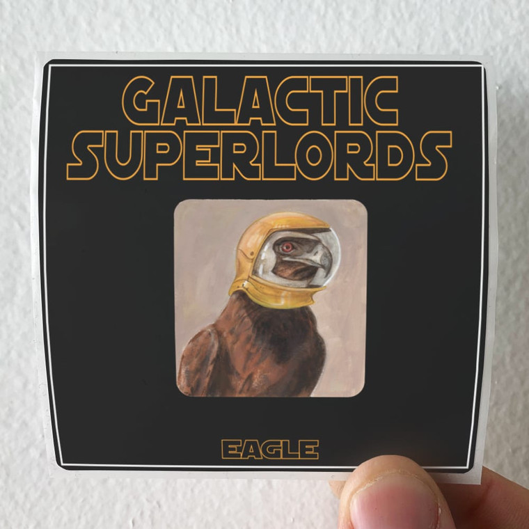 Galactic Superlords Eagle Album Cover Sticker