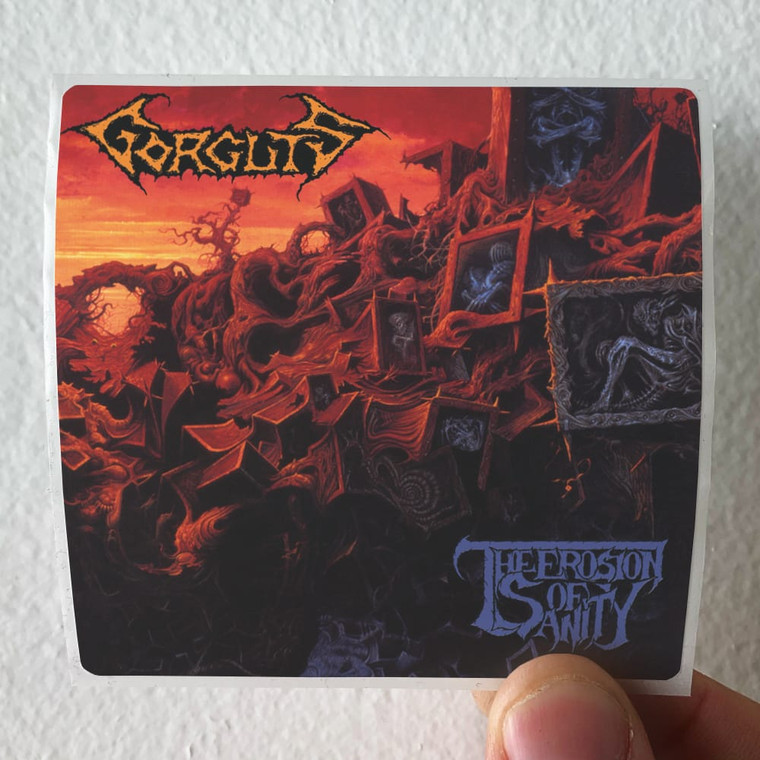 Gorguts The Erosion Of Sanity Album Cover Sticker