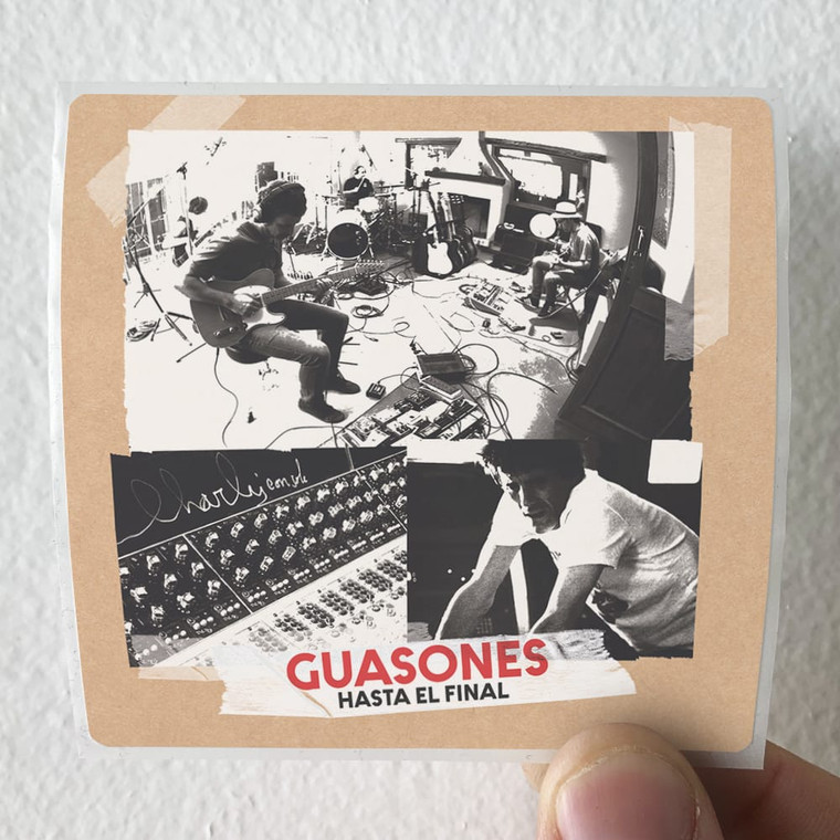 Guasones Hasta El Final Album Cover Sticker