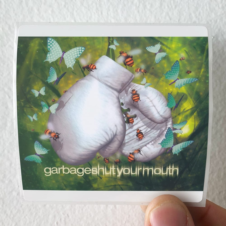 Garbage Shut Your Mouth 1 Album Cover Sticker