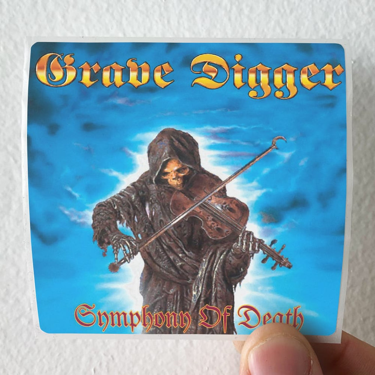 Grave Digger Symphony Of Death Album Cover Sticker