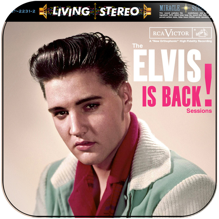 Elvis Presley Elvis Is Back-2 Album Cover Sticker Album Cover Sticker