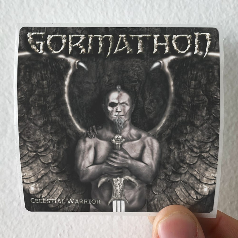 Gormathon Celestial Warrior Album Cover Sticker
