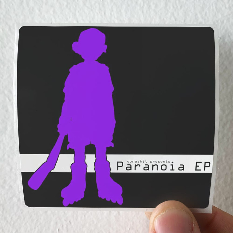 goreshit Paranoia Ep Album Cover Sticker