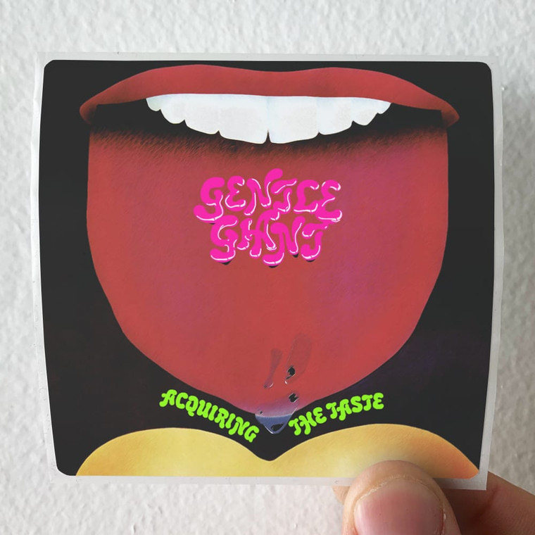 Gentle Giant Acquiring The Taste 1 Album Cover Sticker