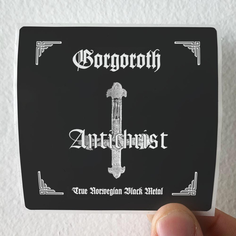 Gorgoroth Antichrist Album Cover Sticker