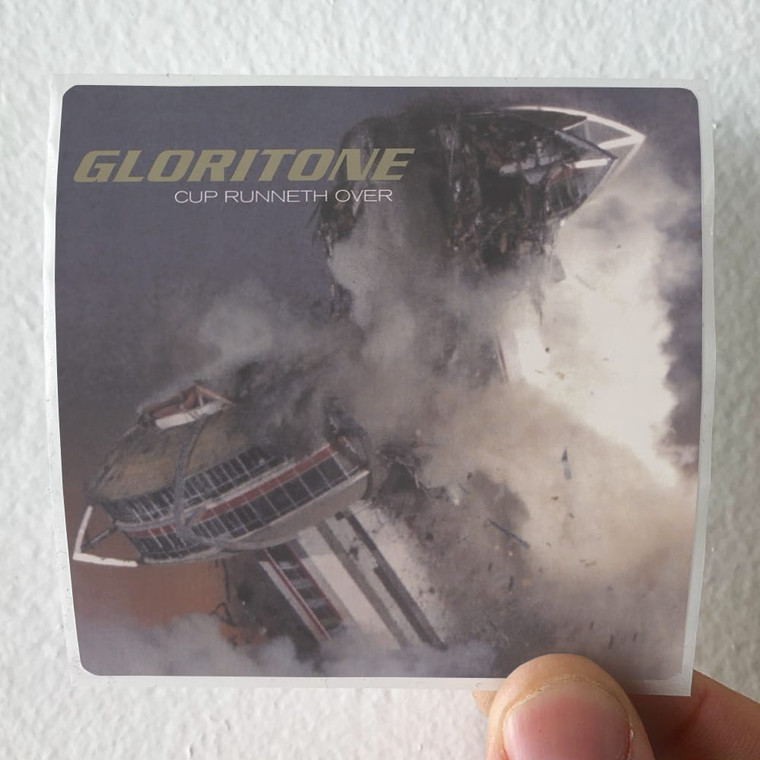 Gloritone Cup Runneth Over Album Cover Sticker