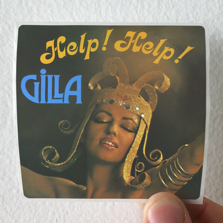 Gilla Help Help Album Cover Sticker