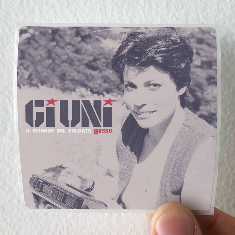 Giuni Russo Il Ritorno Del Soldato Russo Album Cover Sticker