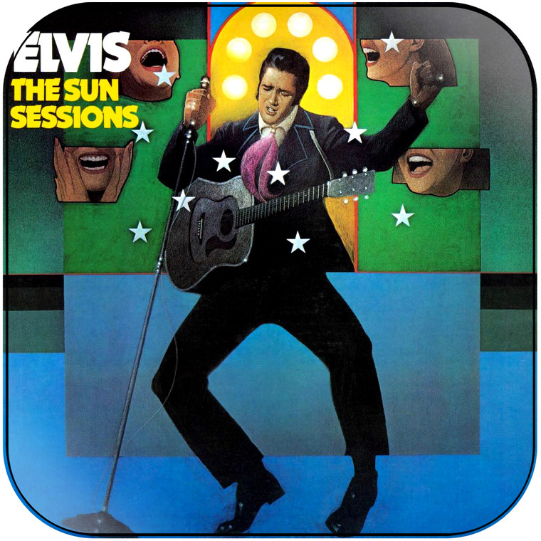 Elvis Presley The Sun Sessions Album Cover Sticker Album Cover Sticker