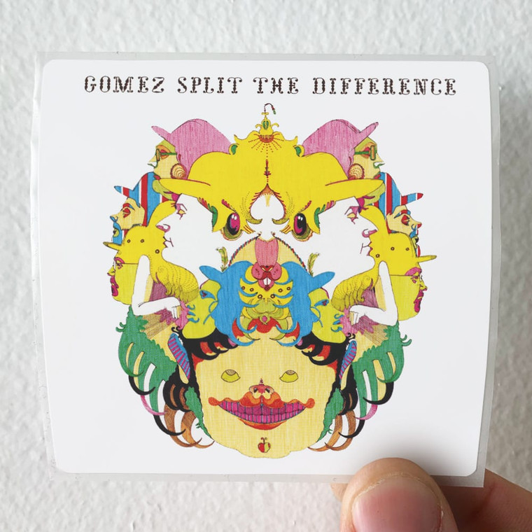 Gomez Split The Difference Album Cover Sticker