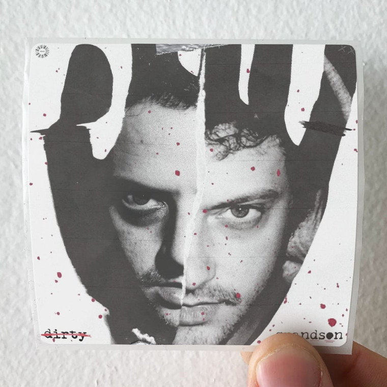 grandson Dirty Album Cover Sticker