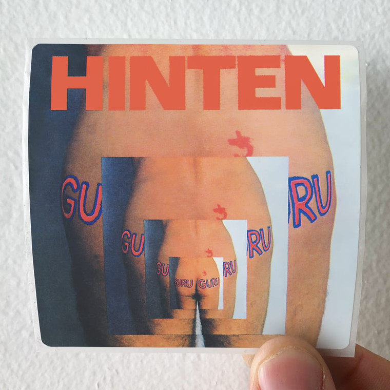 Guru Guru Hinten Album Cover Sticker