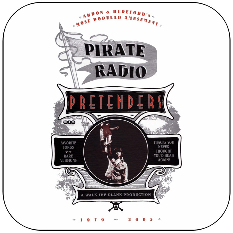 Pretenders Pirate Radio Album Cover Sticker Album Cover Sticker