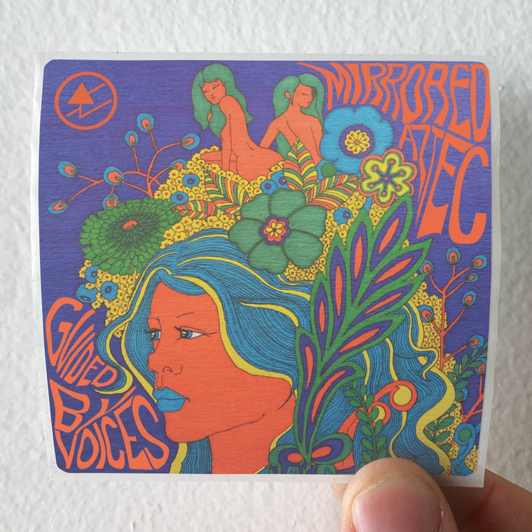 Guided by Voices Mirrored Aztec Album Cover Sticker