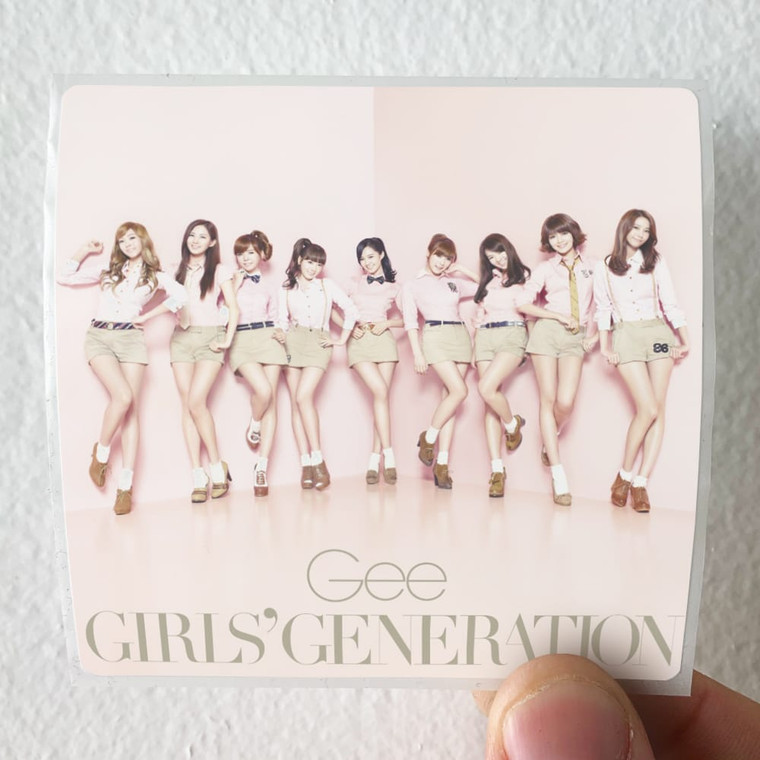 Girls Generation Gee Album Cover Sticker