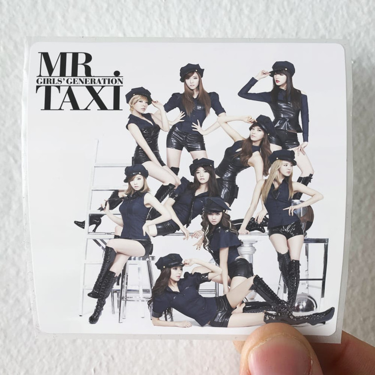 Girls Generation Mr Taxi Album Cover Sticker