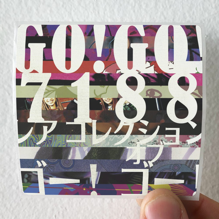 GO GO 7188  Gogogogotourlive 872010 Tokyo Album Cover Sticker