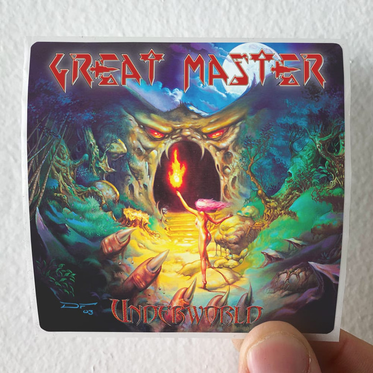 Great Master Underworld Album Cover Sticker