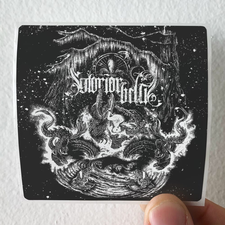 Glorior Belli Gators Rumble Chaos Unfurls Album Cover Sticker