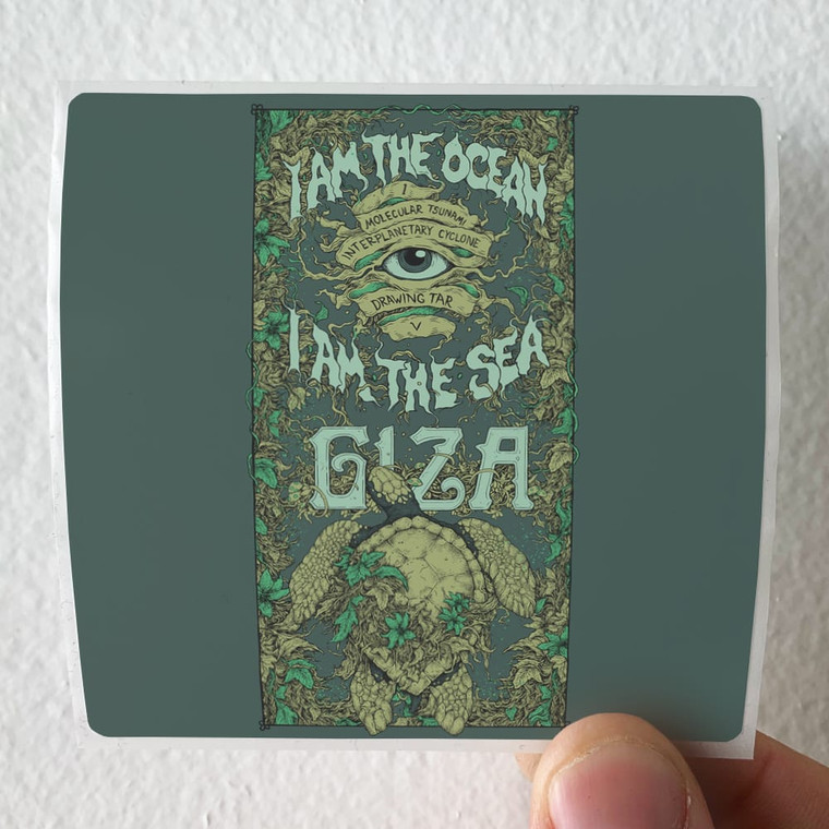 Giza I Am The Ocean I Am The Sea Album Cover Sticker